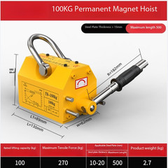 Permanent Magnet Crane Steel Structure Electromagnetic Suction Cup 100-600KG
