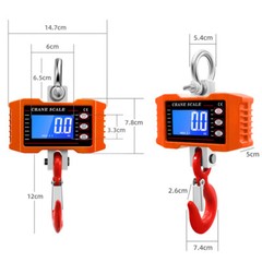 Crane Scale 1000 kg 2000 lb Digital Industrial Heavy Duty Hanging Weight Scale