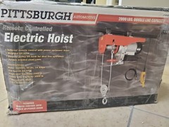 Electric Hoist Lifting Crane, 2000 pounds capacity
