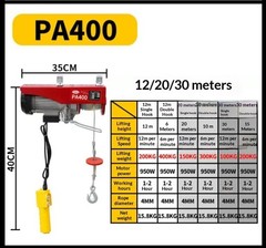 Mini Electric Hoist, Small Crane, 220V Small Hoist, Wireless Remote Control