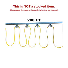 CONDUCTIX FLAT CABLE C-TRACK FESTOON KIT (200 FOOT)