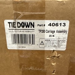 TranzPorter 40613 TP250 Full Carriage Assembly