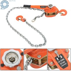 Wrench Hoist Manual Lever Block Steel Chain Hoist 6600lb Capacity 10ft G80 Chain