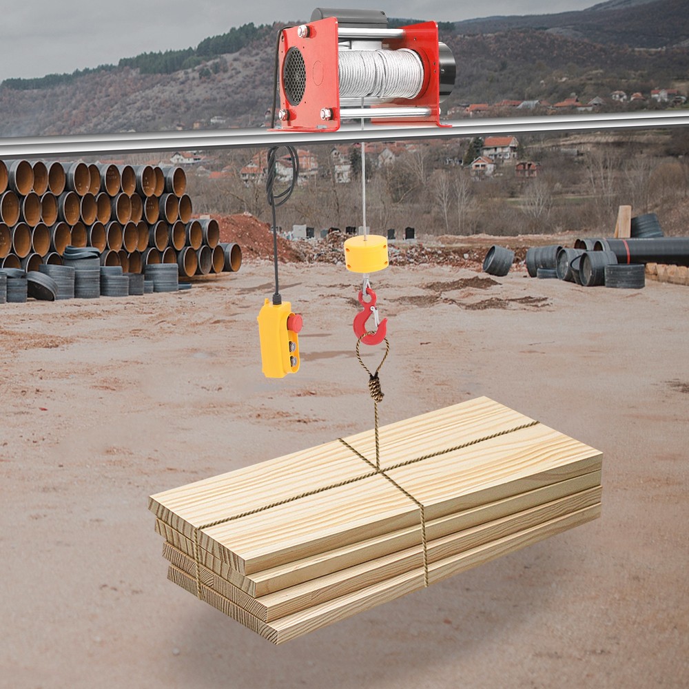 Electric Hoist With Wired Control PA400 Electric Hoist With Long Steel Wire Rope
