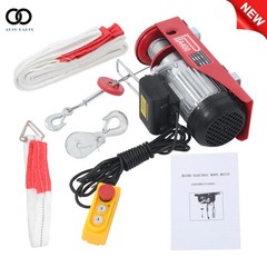 880lbs Mini Electric Hoist PA400 14ft/4.2m Wired Remote Control Height 20-40ft