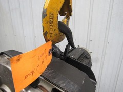 P & H 1/2 Ton Electric Chain Hoist 1000 lb 12′ Lift 460V W/7′ Pendant