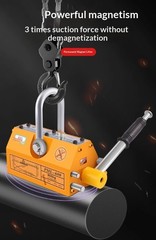 Magnetic Hoist Powerful Suction Cup Lifter 400T 600KG Magnetic Disk Magnet