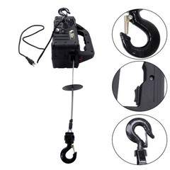 LABLT 1100 lbs Lift Capacity, 2-in-1 Electric Hoist Winch, 1500W Portable Power