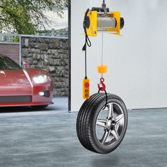Electric Hoist Winch, Electric Hoist With Wired Control, 881LBS