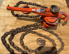 JET 3 Ton MiniMite Puller Leaver Chain Hoist Come Along 6,000lb MM355 15ft chain