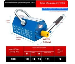 Magnetic Lifter 600KG/1T Suction Cup 400KG Powerful Magnet Iron-Attracting Disc