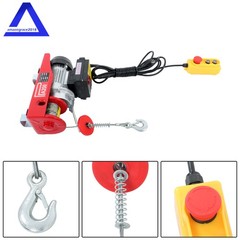 Electric Hoist, 440lbs 110V with 328 ft Wireless & 14 ft Wired Remote Control