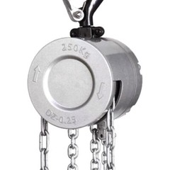 Mini Hand Chain Hoist Hook Mount 0.25/0.5 Ton 3 Meter Lift Manual Lever Lifting