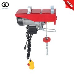 1320lbs Mini Electric Hoist 14ft Wired Remote Control 1150W 20-40ft Height 110V