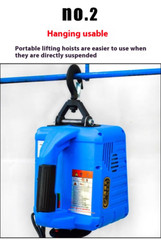 Portable Home Air Conditioner Traction Crane Lifting Hoist Small Crane 500kg