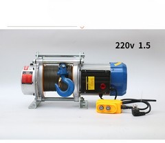Hoist Winch 1 Ton Construction and Renovation Small Crane Fast Lifter