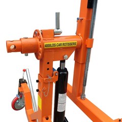 Car Rotisserie 3968lb Load 134-240inch Extendable Length Auto Car Body Lift Res