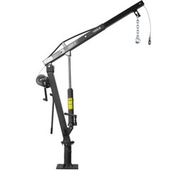 Hydraulic Pickup Truck Crane Hoist Jib Crane 2000 lbs 360° Swivel Hoist Lift