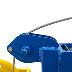 Small Portable Folding Elevator Manual Lifting Machine Hand Crane Hoist 1100LBS