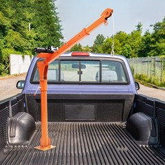 1100LB Pickup Truck Crane Hitch Mounted Hoist Crane Crane Heavy Duty Folding