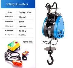Electric Hoist Household 220V Electric Hoist Small Crane Hoist Small Winch