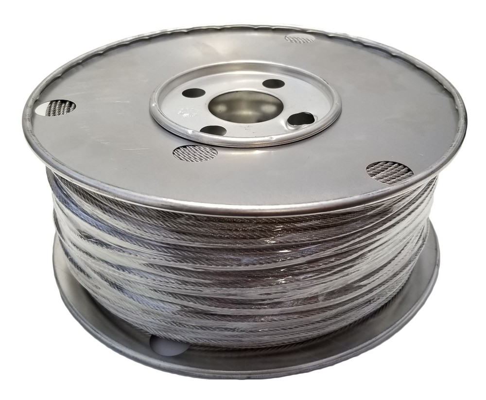 3/32″ 7×7 Stainless Steel Aircraft Cable (SSAC) Wire Rope T304, 1000 feet