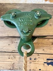 Vintage Yale “Whiz” Overhead Beam Trolley – 1/2 Ton Capacity