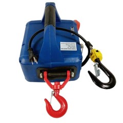 Wire-Controlled Electric Hoist Winch Portable Household Electric Crane 110V