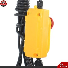 PA200 Electric Hoist 440lbs w/ 14ft Remote, Dual Hook System, 110V 510W Motor