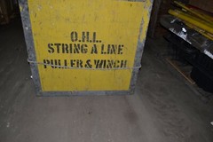 AB CHANCE CAPSTAN TUGGER WIRE PULLER MATERIAL HANDLER WITH ROPE