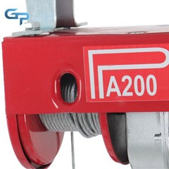 Electric Hoist 110V 440lbs/200kg w/ Safety Brake & 6.6ft Wired Remote Control