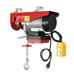 850W Electric Hoist 880 lbsCrane Winch Wired Remote Control Electric Lift