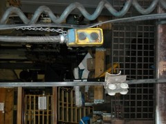 Acco Wright Way Electric Hoist, 2 Ton Capacity, As-Is, For Parts or Repair.
