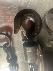 Tugit 1 Ton Ratchet Chain Hoist Come-A-long Winch Rigging. Item ID #3