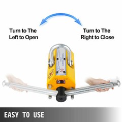 Magnetic Lifter Heavy Duty Crane Hoist Lifting Magnet 880lb/400 KG Steel