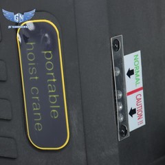 110V 1100LB 3-in-1 Portable Electric Hoist For Garage, Warehouses And Factories