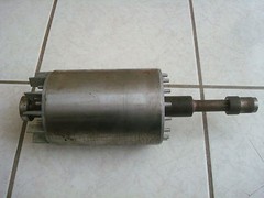 Zenar Crane Hoist 2 Speed Motor Rotor & Shaft Assembly