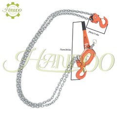 6 Ton Lever Block Chain Hoist Ratchet Type Come Along Puller 10FT Chain Lifter