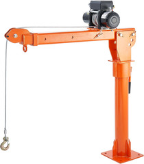 2200 Lbs Electric Pickup Truck Crane with 6000 Lbs Winch for Heavy Lifting