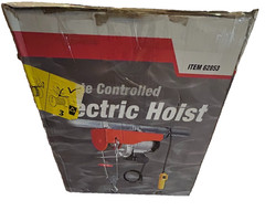 PITTSBURGH 120 Volt, Electric Hoist with Remote Control, Cable Length 48ft