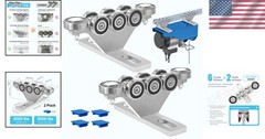 Anti-Fall Hoist Trolley System, 2 Pack – 3000 lbs Load Capacity, Easy Install