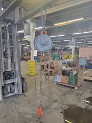YALE SPUR GEARED BLOCK CHAIN LIFT MODEL B-B 2 TON