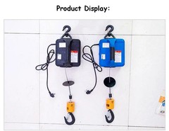 Portable Wireless Remote Control Electric Hoist 220vSuspended Crane for Home Use