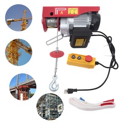 Electric Hoist 1100 Lbs Garage Ceiling Crane Winch Lifting with Remote