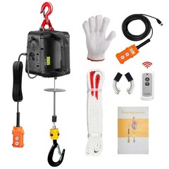 3 In 1 Electric Hoist Winch 2200lbs Wireless Remote Control