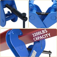Vertical Beam Clamp 2200lbs 1 Ton Working Load Limit