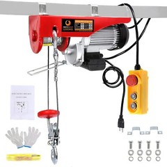 BEAMNOVA 110-120v 1 Ton Electric Hoist Winch 110-120 Volt 2200lbs Overhead Engin
