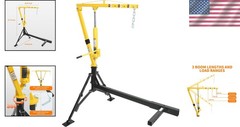 70238 Hydraulic Hitch Crane with 1000 lb. Capacity – Portable & Adjustable