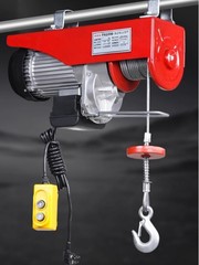 Mini Electric Hoist Compact Lifting Crane Home-Use Winch Winch Hoist 220V
