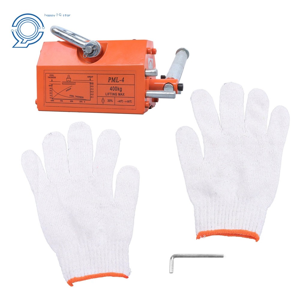 Magnetic Lifter Lifting Magnet 880lbs/400kg Pulling Capacity Neodymium Hoist